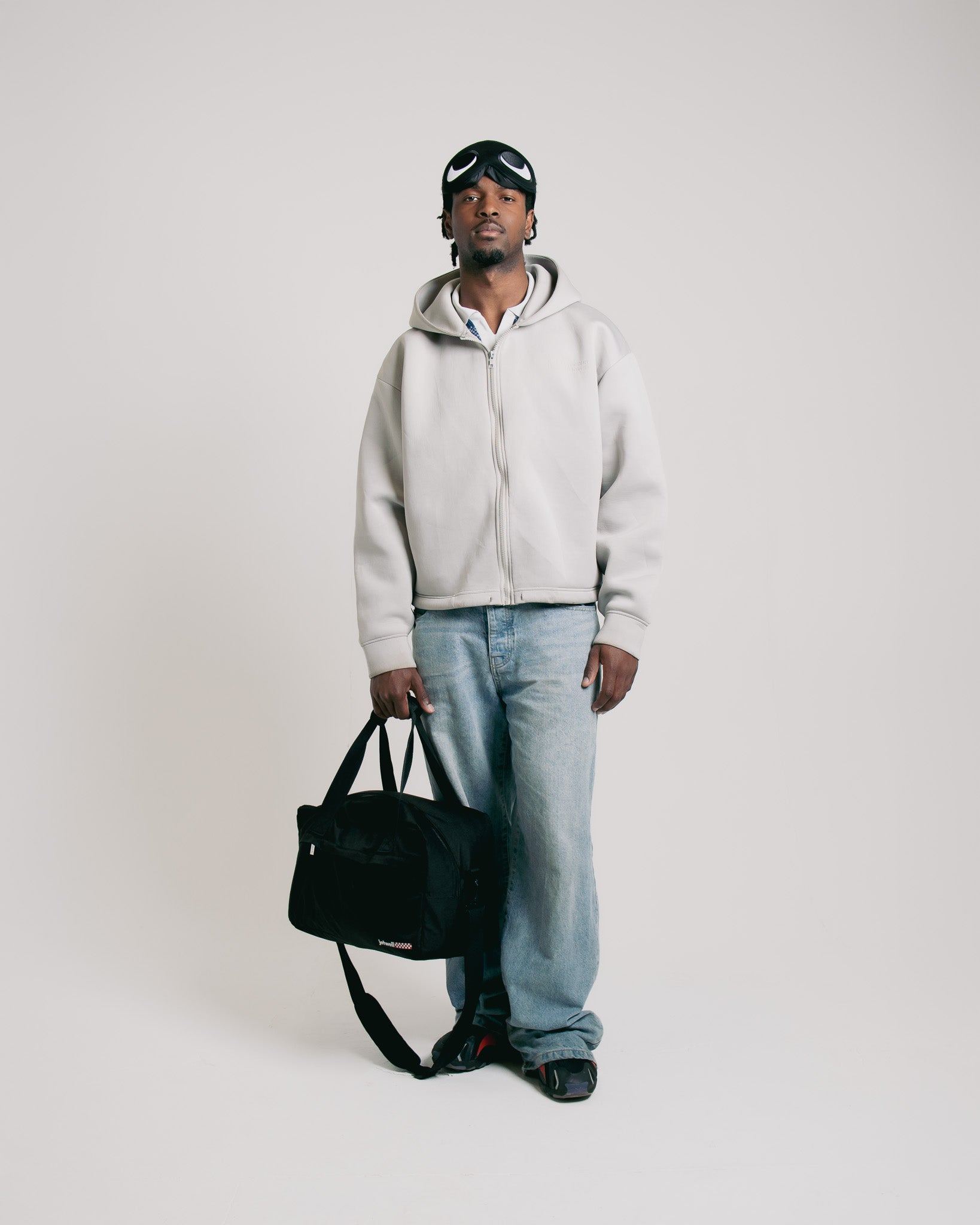 "Bov" Eyes 3D Foam Sleep Mask w/ Silk Nose Bridge + Travel Kit