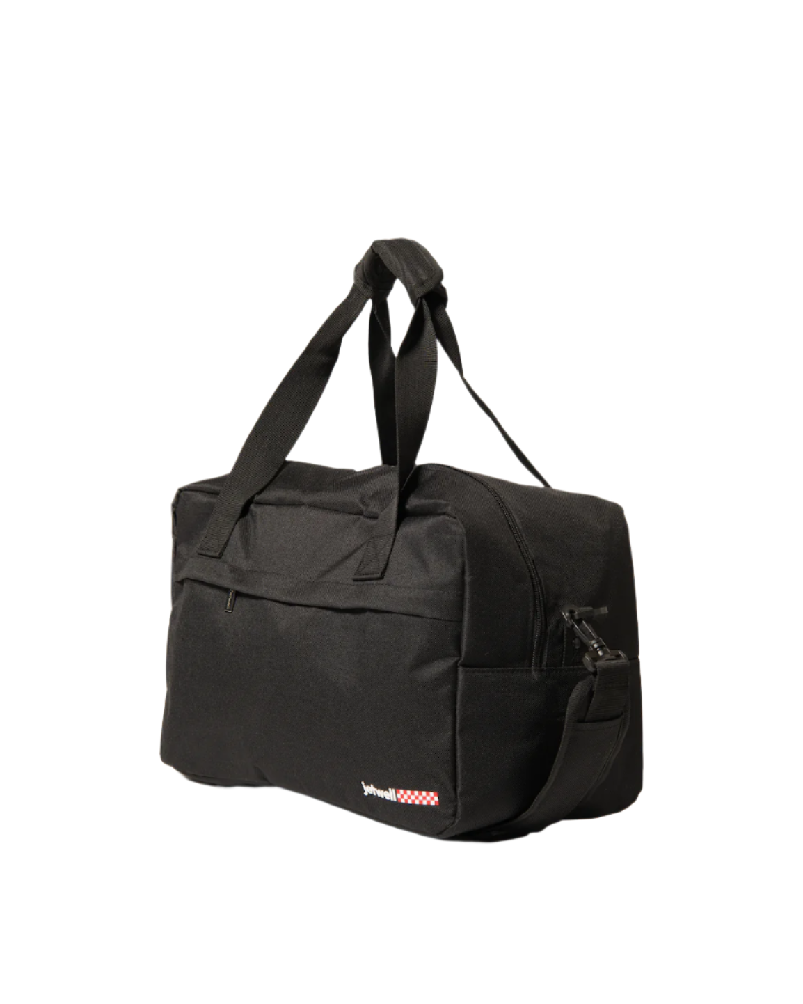 "Travel Light" Water-Resistant Duffel Bag, Black